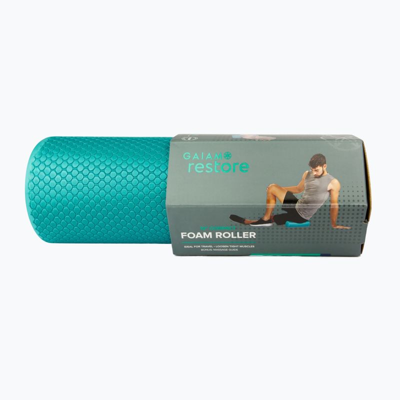 Gaiam масажен валяк 60560 тюркоаз 5