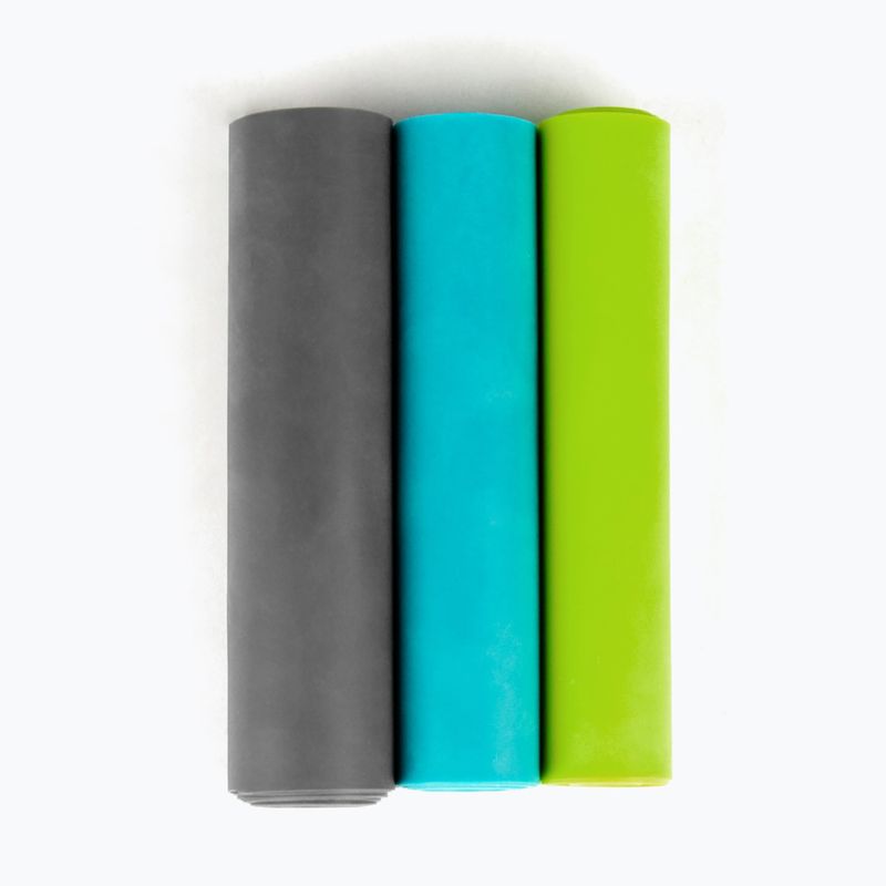 Комплект ластици за упражнения Gaiam 63578 3 szt. black/blue/green 4