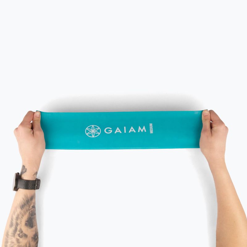 Комплект ластици за упражнения Gaiam 63578 3 szt. black/blue/green 8