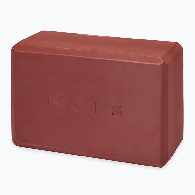 Gaiam Интензивна ръжда Слънчев часовник Точка куб за йога 2