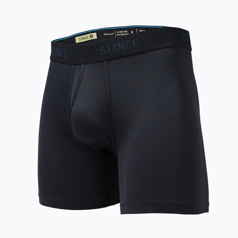 Мъжки боксерки Stance Pure Staple St 6" черни