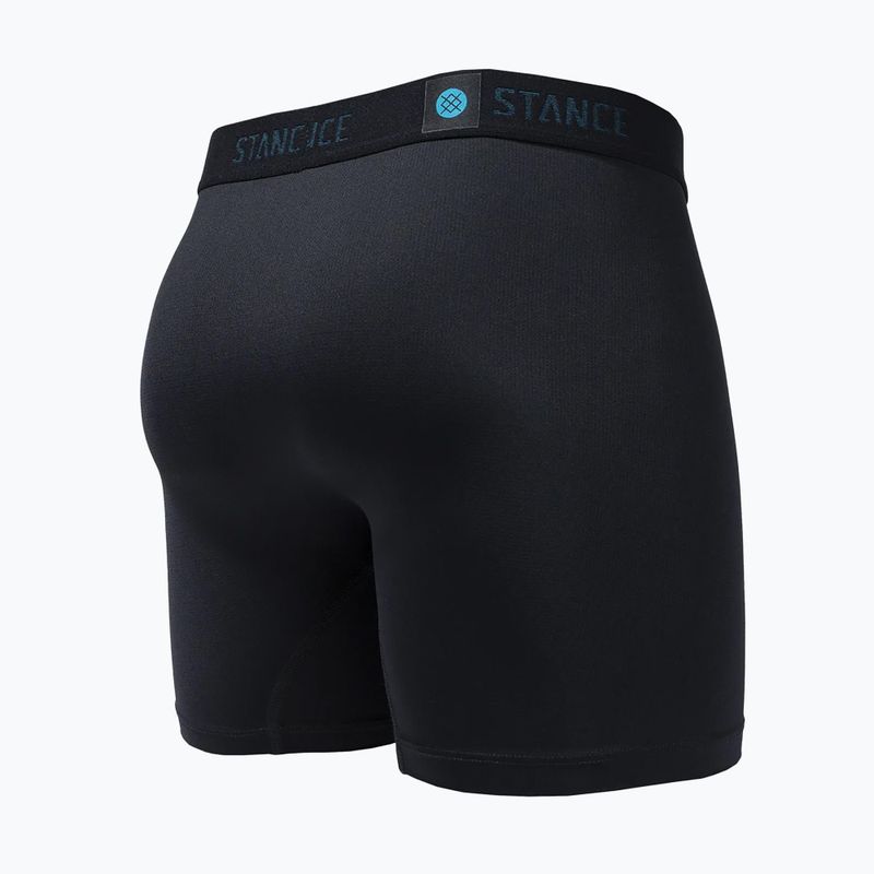 Мъжки боксерки Stance Pure Staple St 6" черни 2