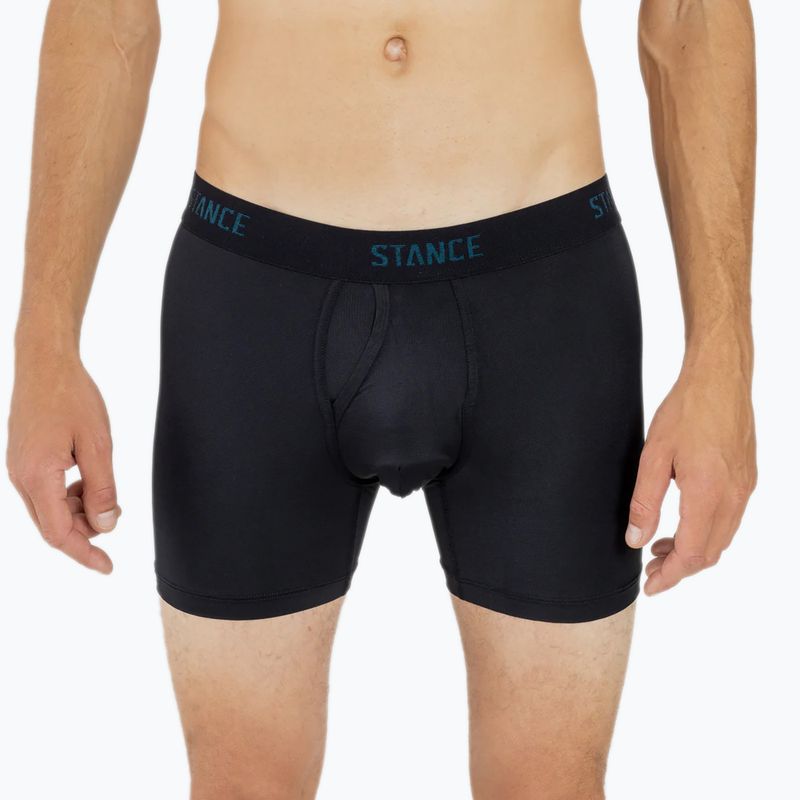 Мъжки боксерки Stance Pure Staple St 6" черни 3
