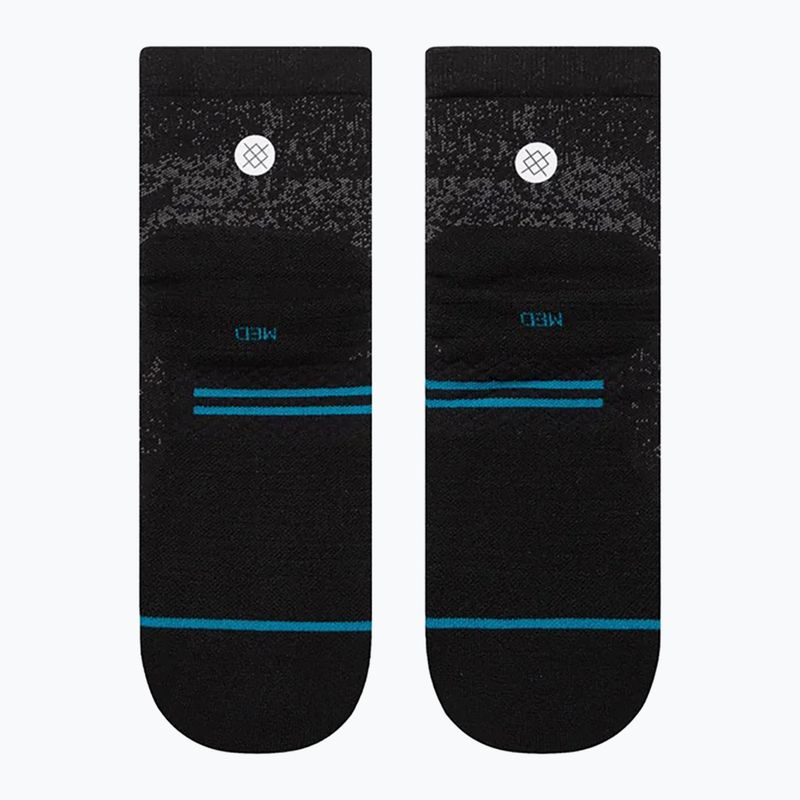 Чорапи Stance Run Light Quarter black 3