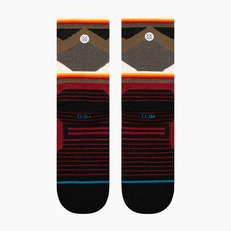 Чорапи за бягане Stance Jimmy Chin Mid Wool Crew red 3