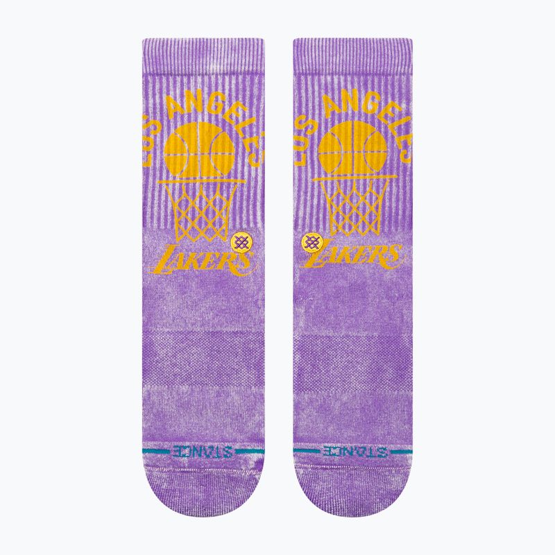 Stance Реколта Los Angeles Lakers чорапи лилаво 2