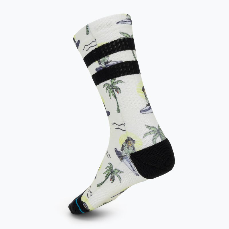Чорапи Stance Surfin Monkey Crew white 2