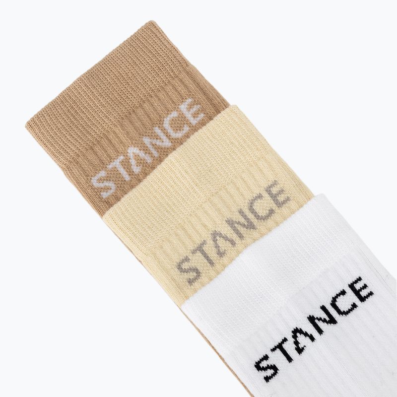 Чорапи Stance Origin Crew 6 pairs cream 6