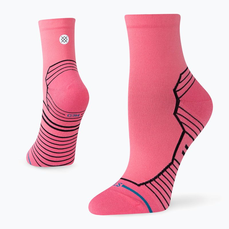 Чорапи Stance Variegated Ul Quarter pink 2