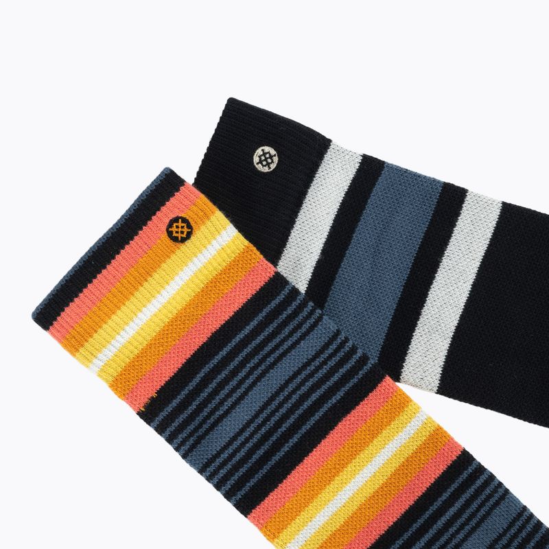 Детски скиорски чорапи Stance Boyd Mid Poly 2 pack sea/blue 6