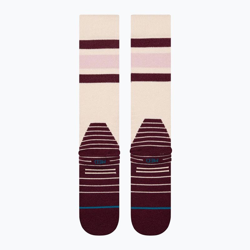 Дамски скиорски чорапи Stance Boyd Mid Wool Snow oat/meal 4