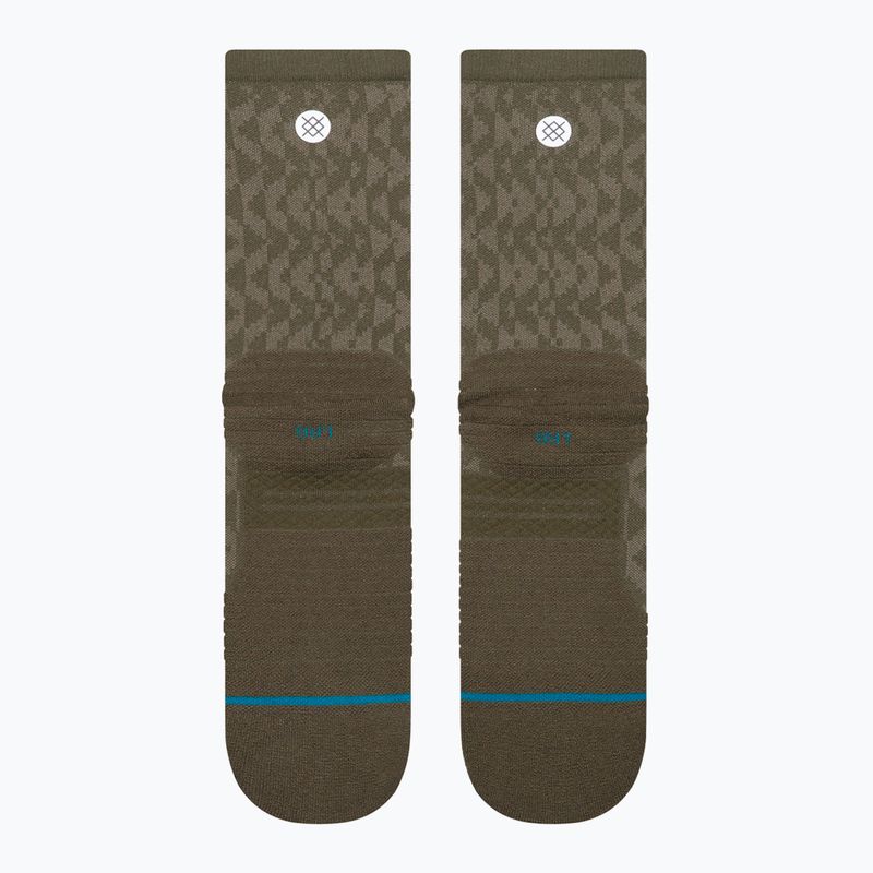 Чорапи Stance Digzig Light Crew olive 3