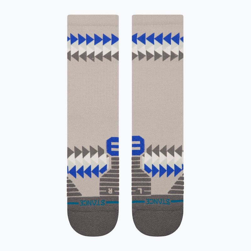 Чорапи Stance Triad Mid Ribbed Crew grey 2