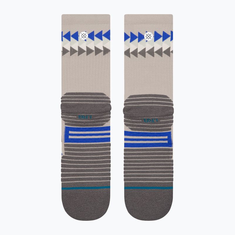 Чорапи Stance Triad Mid Ribbed Crew grey 3
