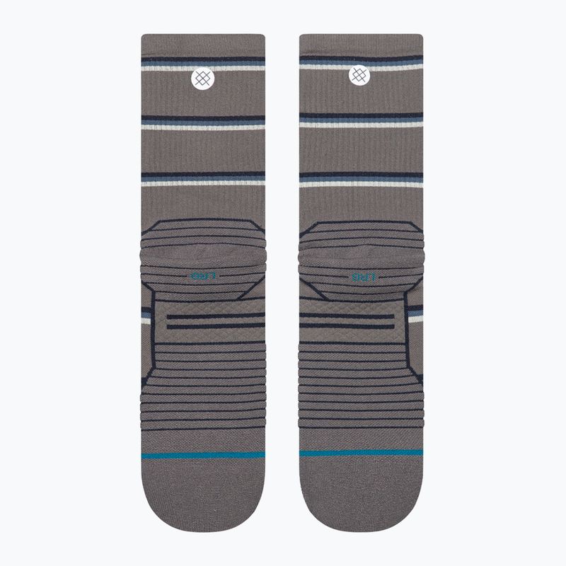 Чорапи Stance Multistripe Run Ribbed Crew dark/grey 3