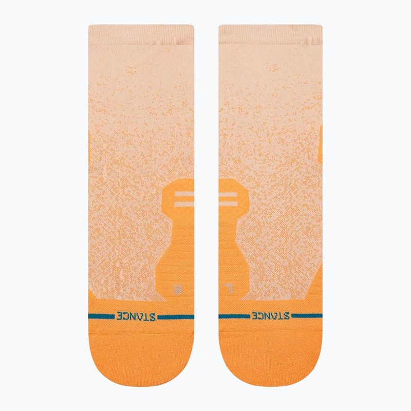 Чорапи Stance Powder Split Light Quarter mango 2