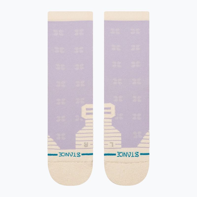 Чорапи Stance Latta Mid Crew lilac 3