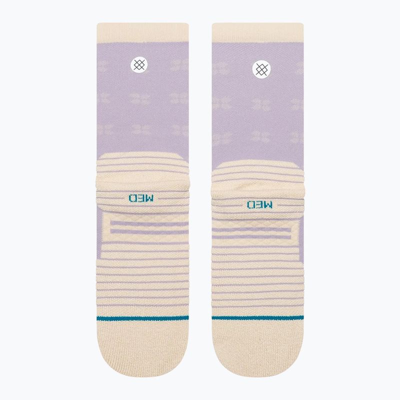 Чорапи Stance Latta Mid Crew lilac 4