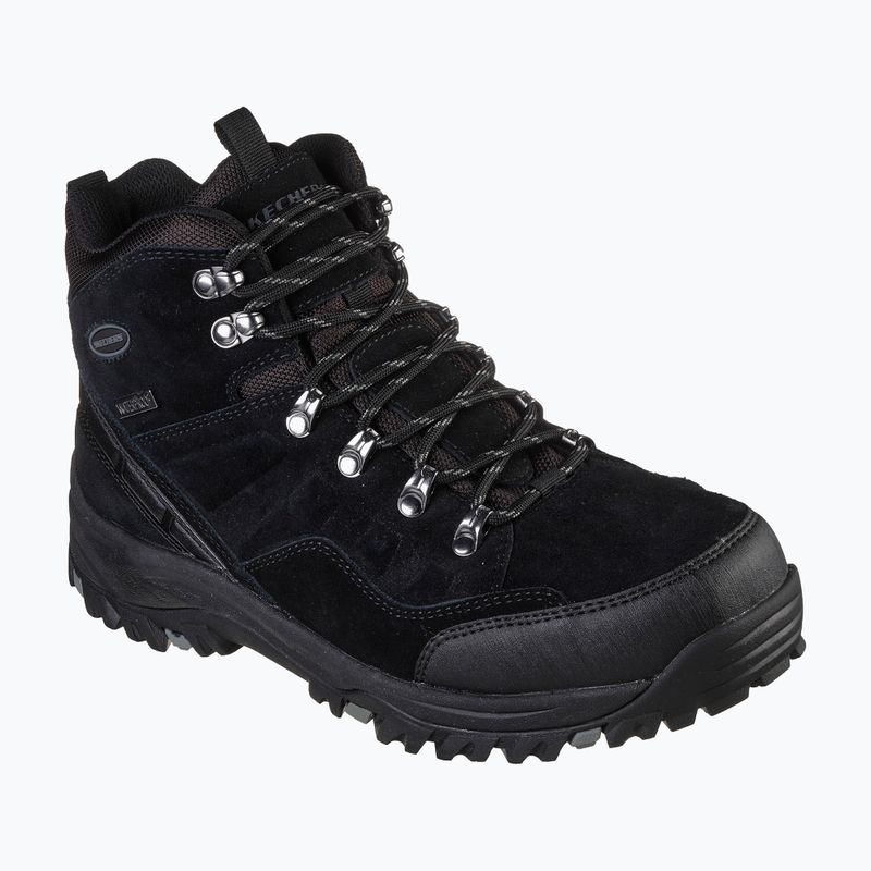 SKECHERS Relment Pelmo черни мъжки обувки за трекинг 7
