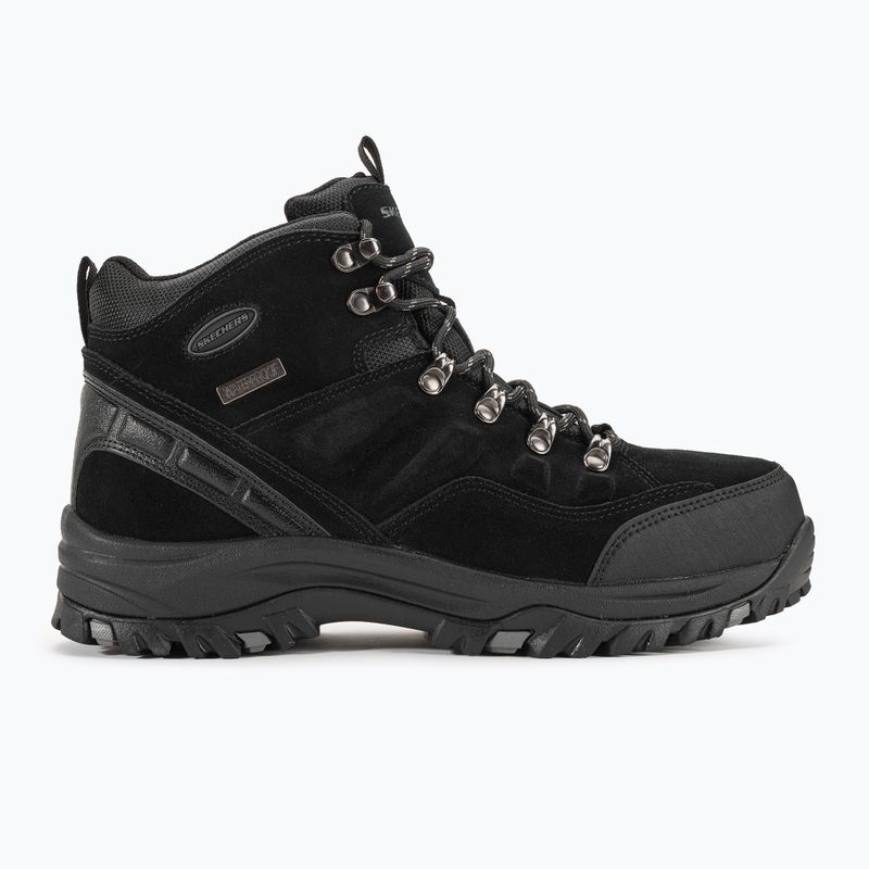 SKECHERS Relment Pelmo черни мъжки обувки за трекинг 2