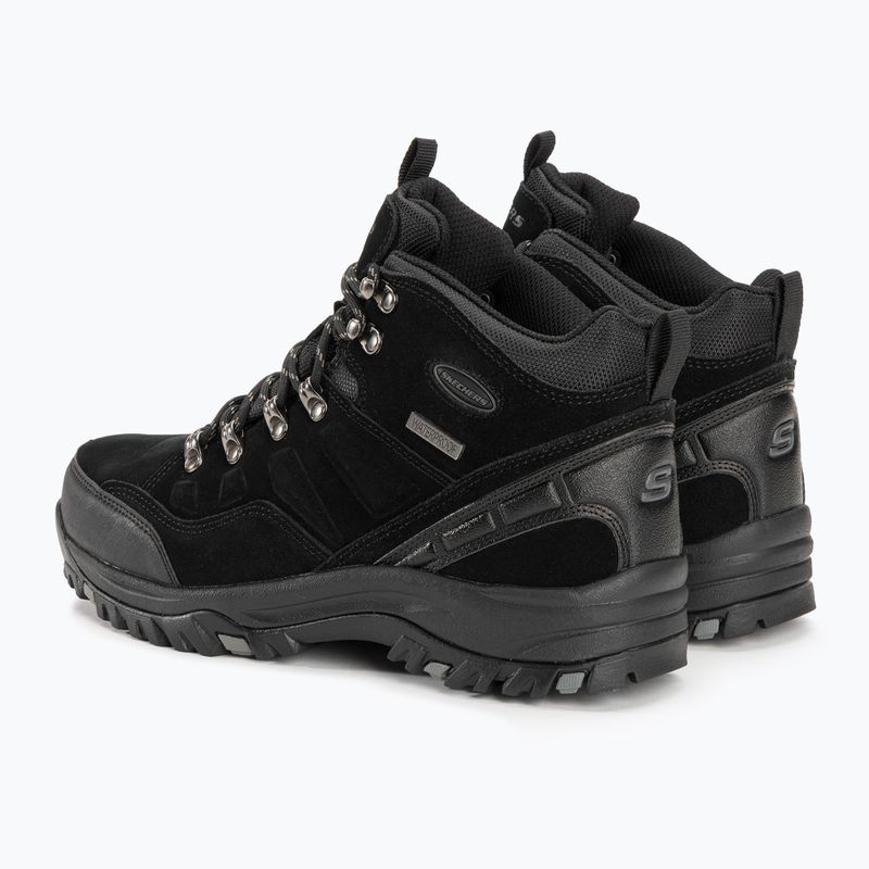 SKECHERS Relment Pelmo черни мъжки обувки за трекинг 3