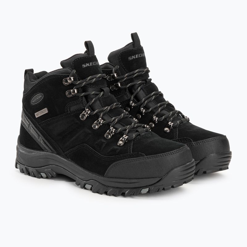 SKECHERS Relment Pelmo черни мъжки обувки за трекинг 4