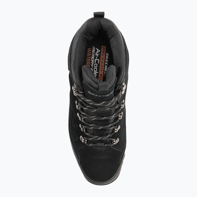 SKECHERS Relment Pelmo черни мъжки обувки за трекинг 6