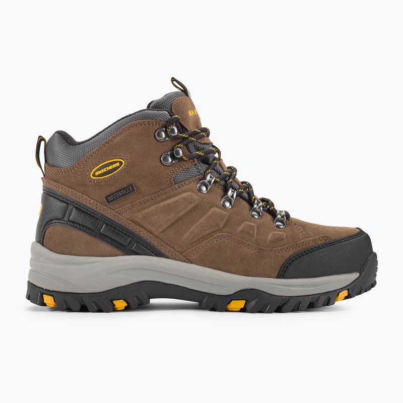 Мъжки обувки за трекинг SKECHERS Relment Pelmo khaki 2