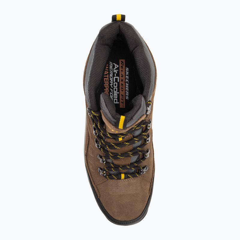 Мъжки обувки за трекинг SKECHERS Relment Pelmo khaki 6