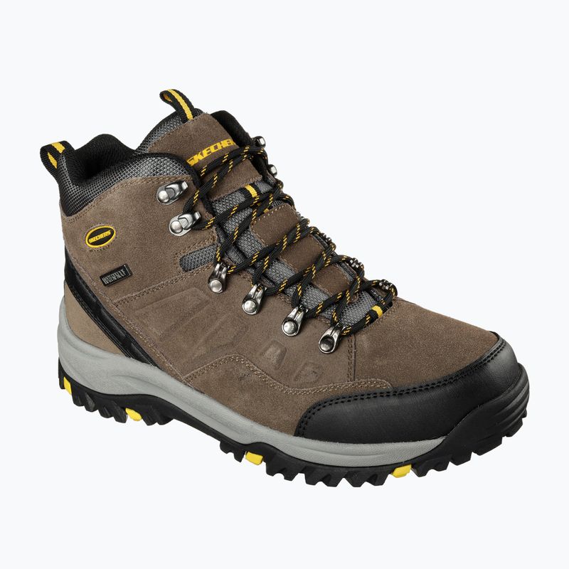 Мъжки обувки за трекинг SKECHERS Relment Pelmo khaki 7