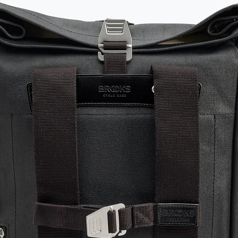 Градска раница Brooks England Pickwick Cotton Canvas 26 l total black 10