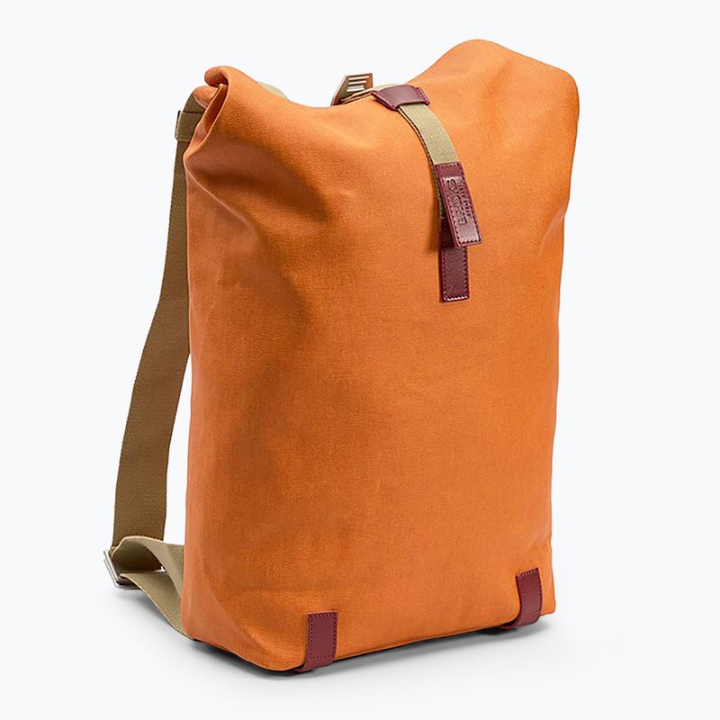 Градска раница Brooks England Pickwick Cotton Canvas 26 l goose beak/marron 2