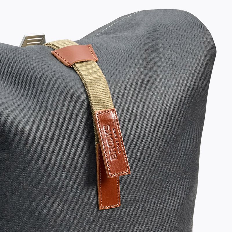 Градска раница Brooks England Pickwick Cotton Canvas 26 l grey/honey 8
