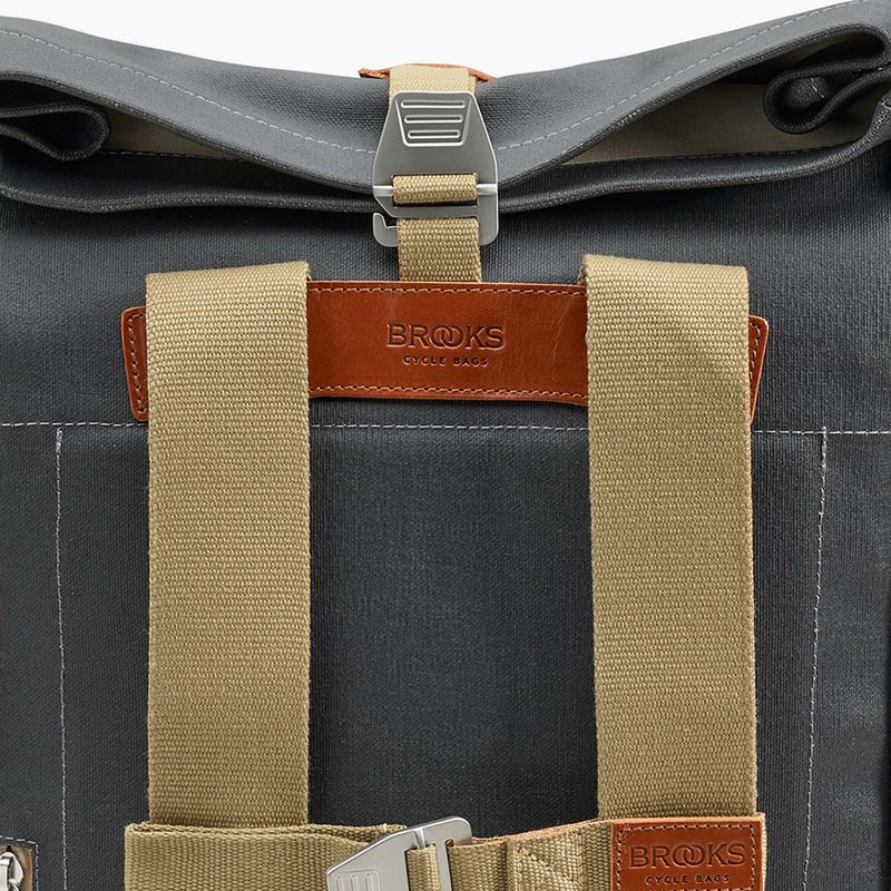 Градска раница Brooks England Pickwick Cotton Canvas 26 l grey/honey 10