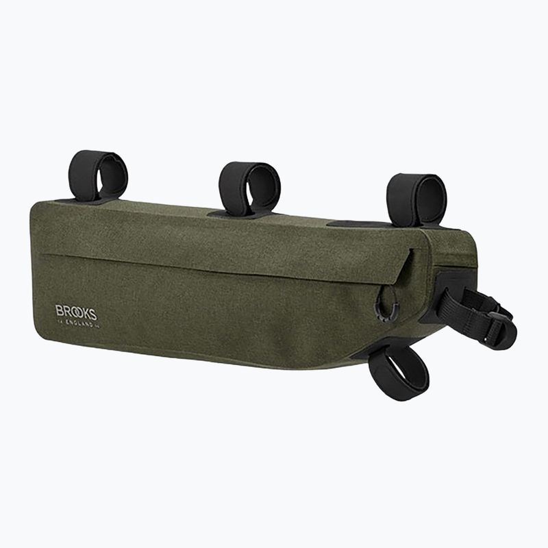 Чанта за рамка на велосипед Brooks England Scape 3 l mud green