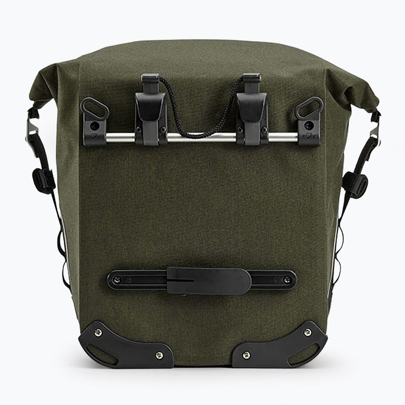 Чанта за велосипед Brooks England Scape Pannier Small 10-13 l mud green 3