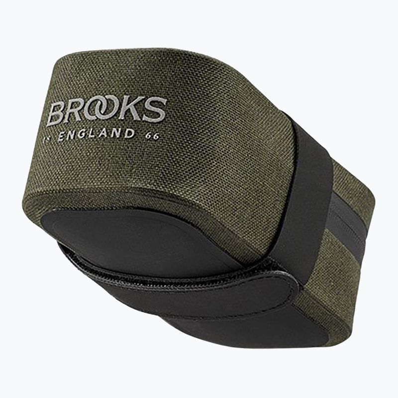 Чанта под седалката на велосипед Brooks England Scape Pocket Bag 0,7 l mud green 3