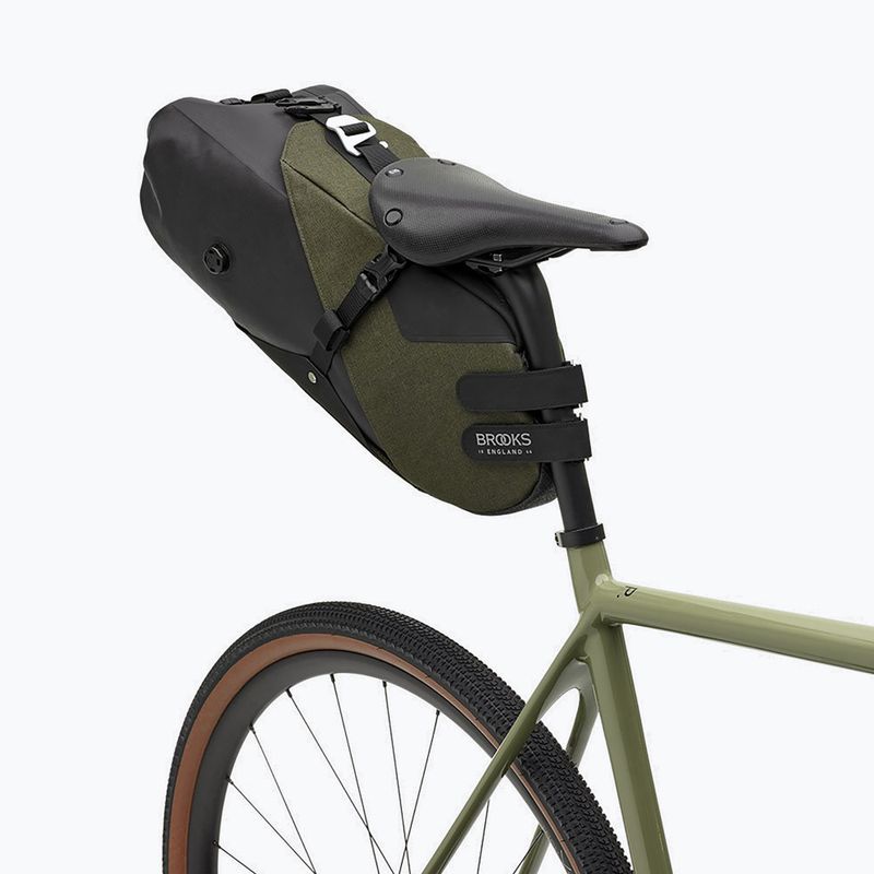 Чанта под седалката на велосипед Brooks England Scape Seat Bag 8 l mud green 7