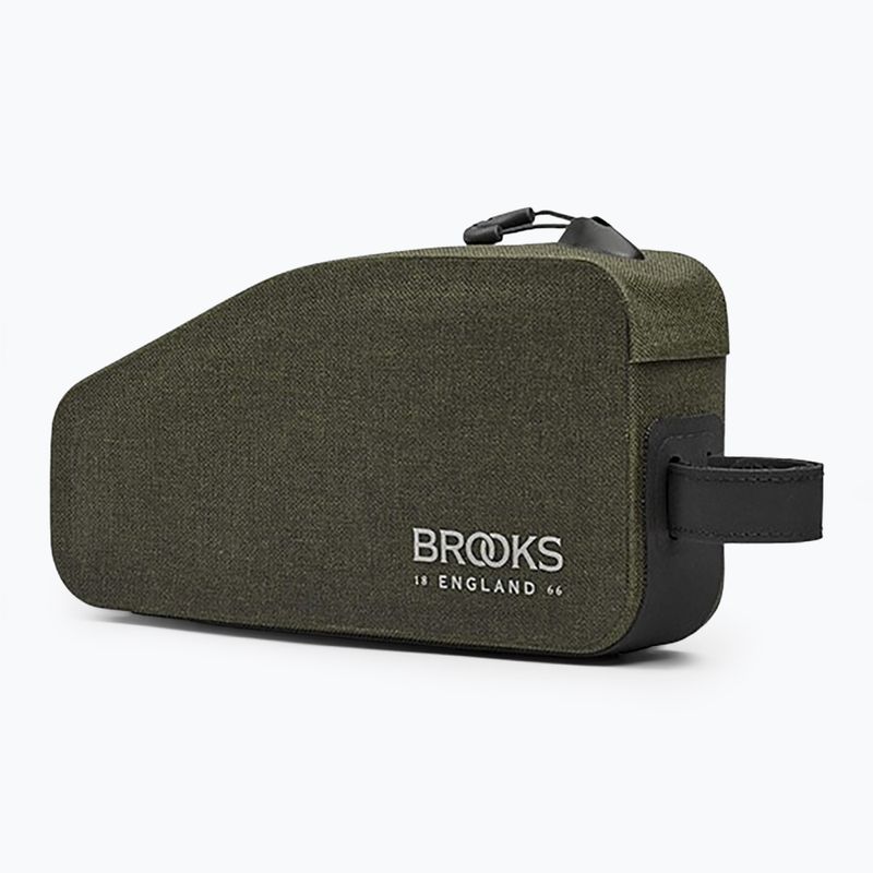 Чанта за рамка на велосипед Brooks England Scape Top Tube 0,9 l mud green 2