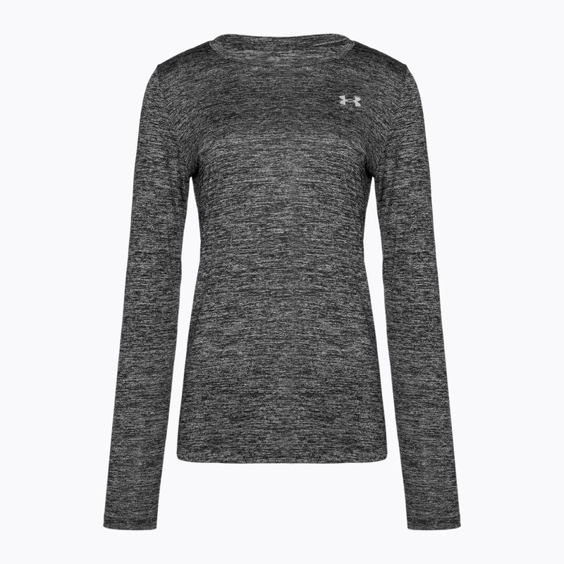 Дамски тренировъчен анцуг Under Armour Tech Crew Twist с дълъг ръкав black/metallic silver 4