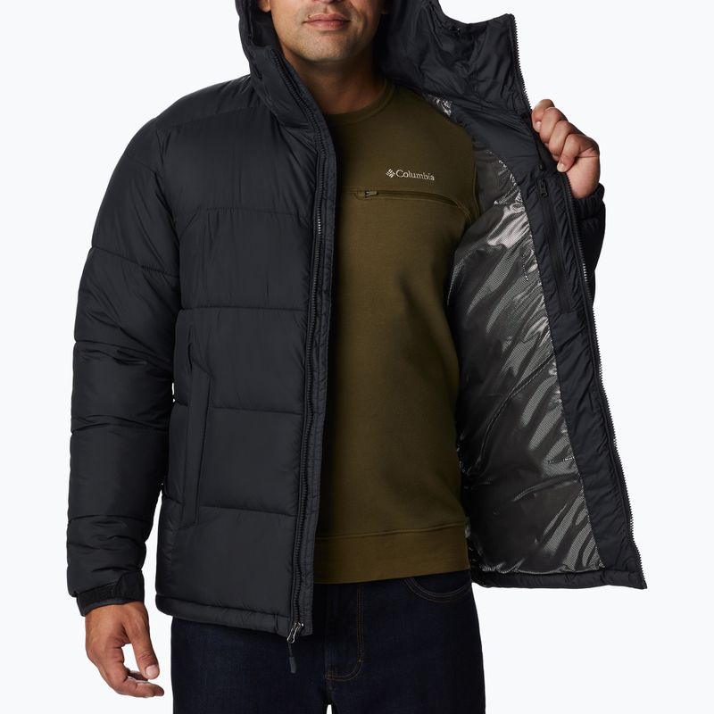 Columbia Pike Lake Hooded мъжко пухено яке черно 1738032 4
