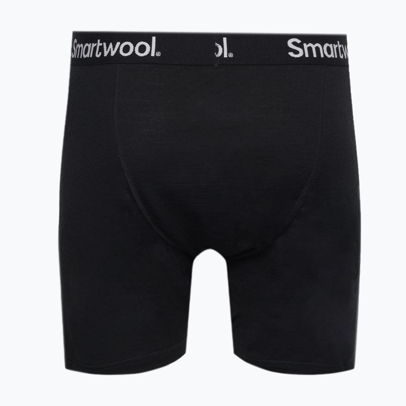 Мъжки боксерки Smartwool Merino Boxer Brief Boxed термо боксерки черни 14011 2