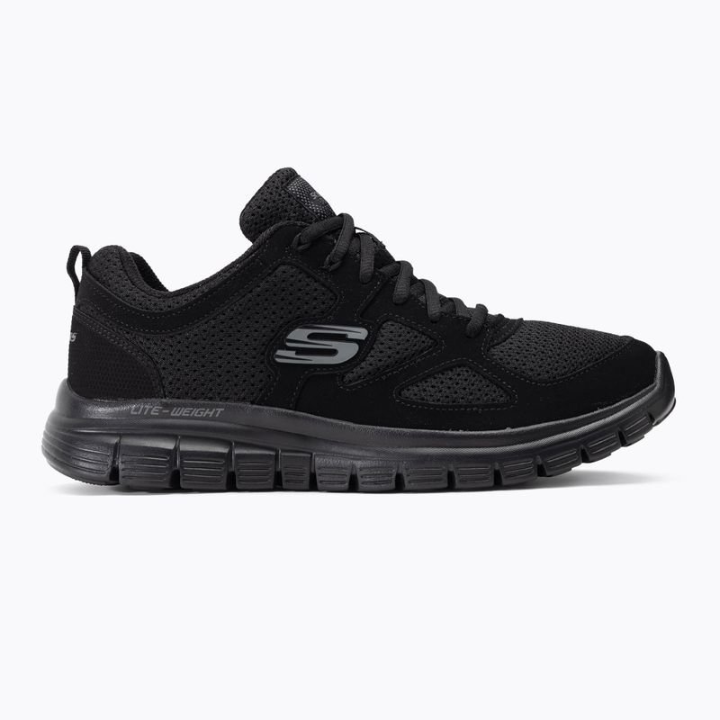 SKECHERS Burns Agoura black мъжки обувки 2