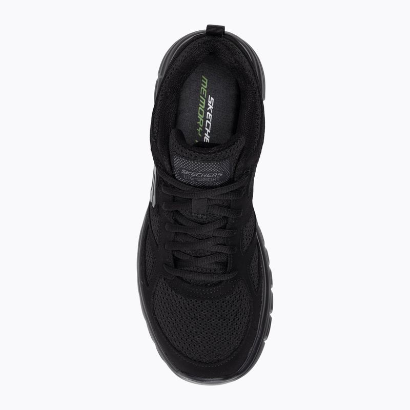 SKECHERS Burns Agoura black мъжки обувки 5