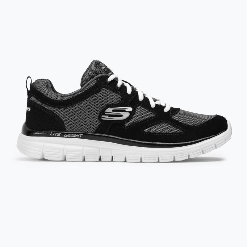 Мъжки обувки SKECHERS Burns Agoura black/white 2