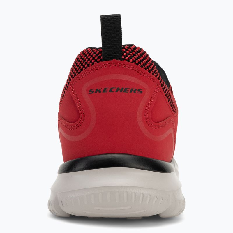 SKECHERS Track Bucolo червени/черни мъжки обувки за тренировка 6