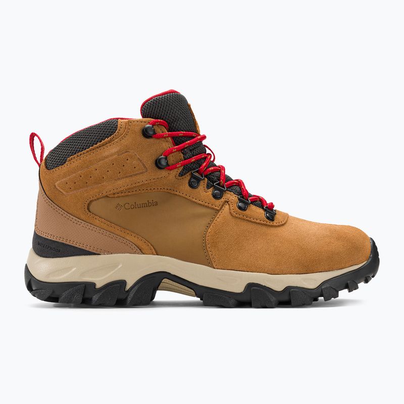 Columbia Newton Ridge Plus II Suede WP elk/mountain red мъжки ботуши за трекинг 2
