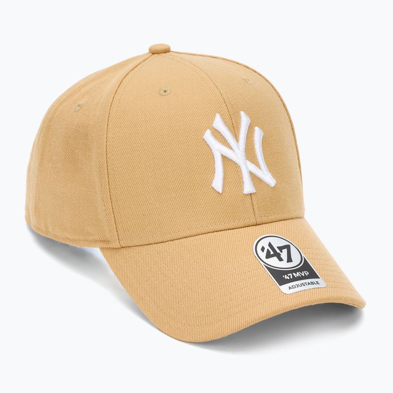 47 Марка MLB New York Yankees MVP светлокафява бейзболна шапка