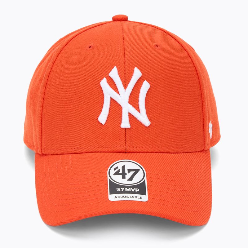 47 Марка MLB New York Yankees MVP жива оранжева бейзболна шапка 2