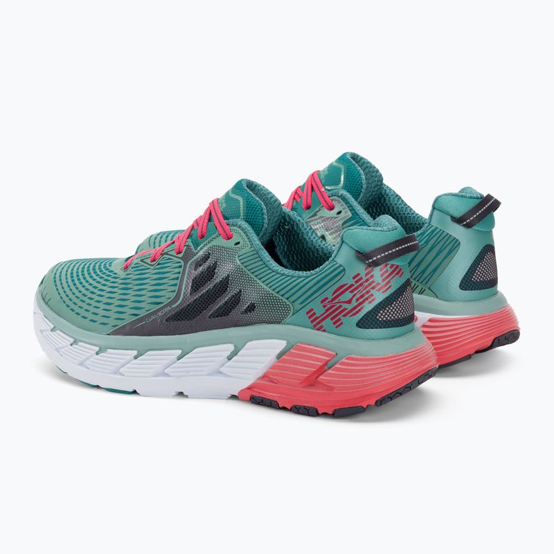 Дамски обувки за бягане HOKA Gaviota canton/green blue slate 3